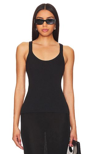 Linen Knit Strappy Tank in . Taglia L, S, XL, XS - Enza Costa - Modalova