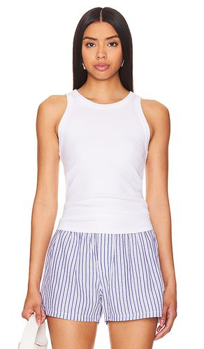 Camiseta tirantes ceñida supima en color talla M en - White. Talla M (también en L, XL, XS) - Enza Costa - Modalova