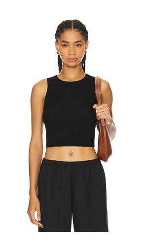 Camiseta tirantes bold sheath en color talla M en - Black. Talla M (también en L, XL) - Enza Costa - Modalova