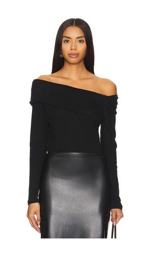 Cashmere One Shoulder Drape Top in . Size L, S, XL - Enza Costa - Modalova