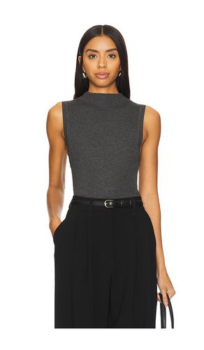 Silk Sweater Rib Sleeveless Mockneck in . Taglia M, S, XL, XS - Enza Costa - Modalova