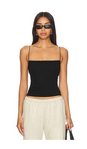 Camiseta tirantes silk knit strappy essential en color talla M en - Black. Talla M (también en S, XL) - Enza Costa - Modalova