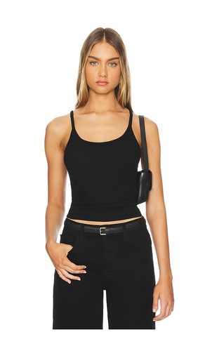 Camiseta tirantes silk knit u en color talla M en - Black. Talla M (también en L, S, XL, XS) - Enza Costa - Modalova