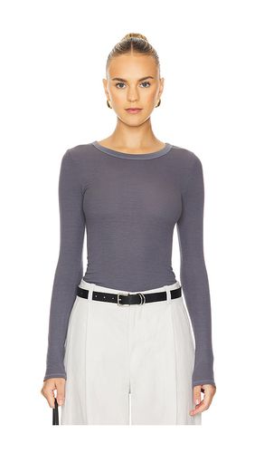 Silk Knit Long Sleeve Crew in . Taglia M, S, XL, XS - Enza Costa - Modalova