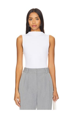 Silk Knit Rib Sleeveless Mockneck in . Taglia L - Enza Costa - Modalova