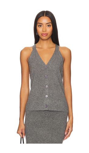 Cashmere V-neck Halter Cardigan in . Taglia L, XL - Enza Costa - Modalova