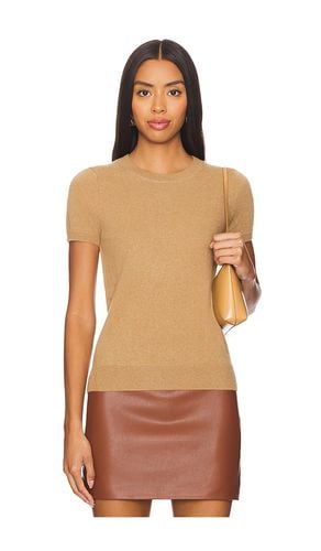 Cashmere Short Sleeve Crew in . Size L, S, XL, XS - Enza Costa - Modalova