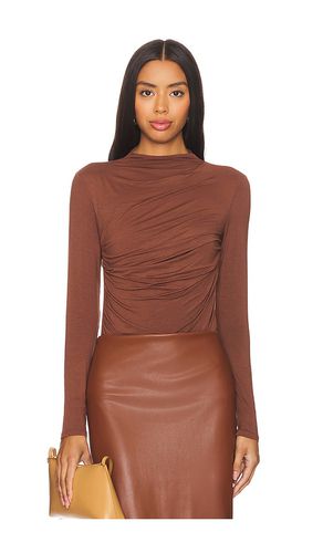 Long Sleeve Twist Top in . Taglia L - Enza Costa - Modalova