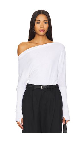 Cashmere Cuffed Off Shoulder Top in . Size L, XL, XS - Enza Costa - Modalova