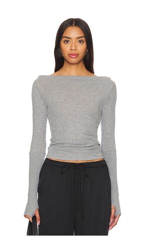 Cashmere Boatneck Top in . Taglia L - Enza Costa - Modalova