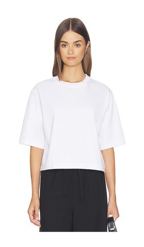 Short Sleeve Supima Structured Tee in . Size L. Also in M, S, XS - Enza Costa - Modalova