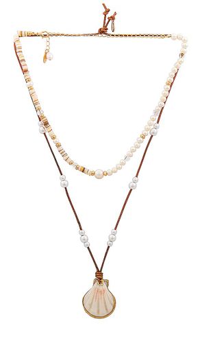 Collar de conchas en color ivory talla all en - Ivory. Talla all - Ettika - Modalova