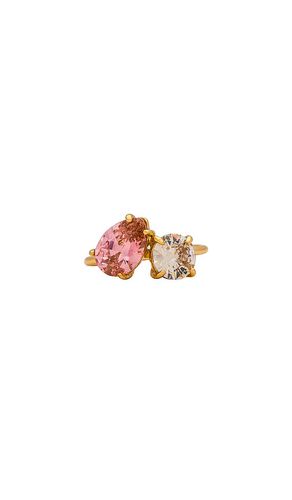Jewel ring in color size 5 in & - . Size 5 (also in 6, 8) - Ettika - Modalova