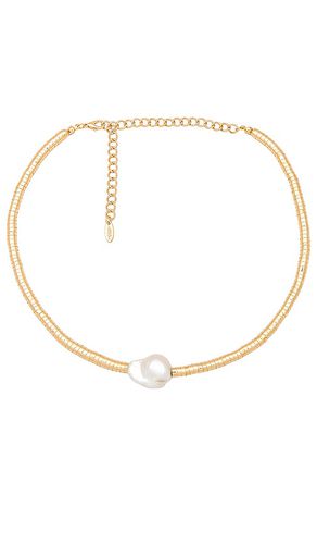 Pearl Bend Necklace in - Ettika - Modalova