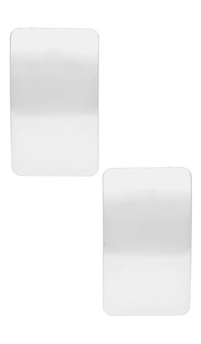 Pendientes rectangle en color plateado metálico talla all en - Metallic Silver. Talla all - Ettika - Modalova