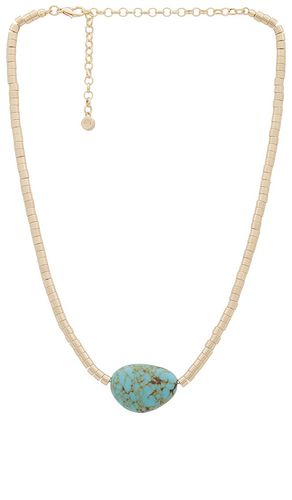 Liquid Gold And Turquoise Necklace in - Ettika - Modalova