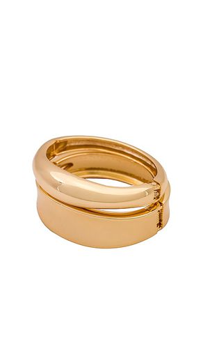 Conjunto de brazalete set en color oro metálico talla all en - Metallic Gold. Talla all - Ettika - Modalova