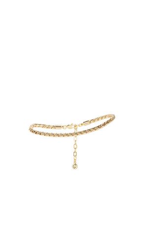 Twisted Rope Chain Anklet in - Ettika - Modalova