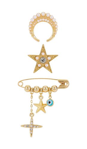 Celestial Brooch Set in - Ettika - Modalova