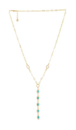 Crystal Lariat Necklace in - Ettika - Modalova