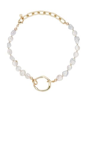 Freshwater Pearl Open Ring Choker in - Ettika - Modalova