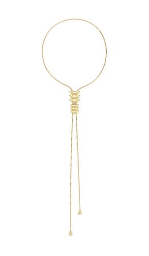 Metal Vortex Bolo Lariat Necklace in - Ettika - Modalova