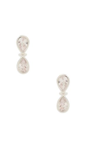 Infinity Crystal Stud Earrings in - Ettika - Modalova