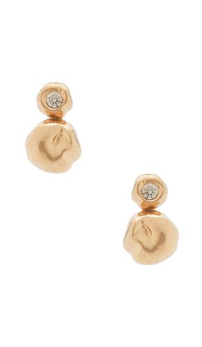 Molten Mini Stud Earrings in - Ettika - Modalova