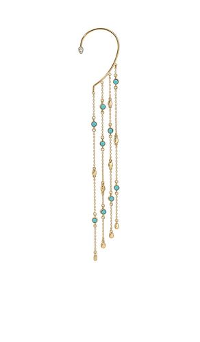 Linear chains statement ear cuff in color metallic size all - Ettika - Modalova