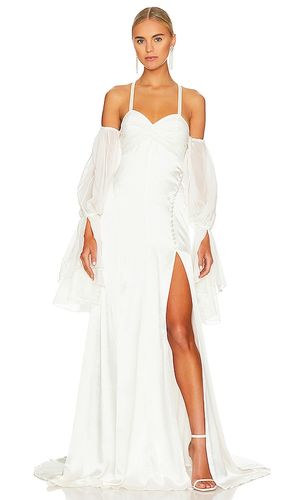 Vestido largo esme en color talla XS en - White. Talla XS (también en S) - For Love & Lemons - Modalova