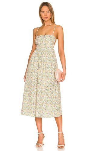 For love and cheap lemons blue floral dress