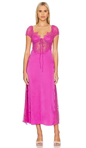 Maxivestido casey en color fucsia talla M en - Fuchsia. Talla M (también en L, S, XS) - For Love & Lemons - Modalova