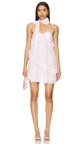 Minivestido ariana en color talla M en - Pink. Talla M (también en L) - For Love & Lemons - Modalova