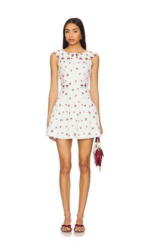 Beaded Cherries Mini Dress in . Size L, M, XS - For Love & Lemons - Modalova