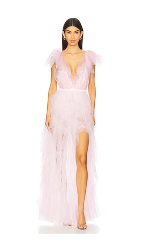 Vestido largo maxine en color rubor talla L en - Blush. Talla L (también en M, S, XL) - For Love & Lemons - Modalova