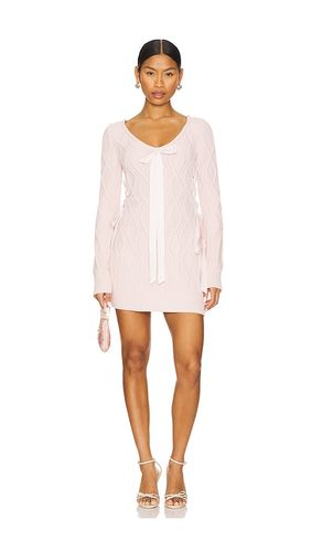 Chenille Cable Knit Mini Dress in . Size M, S, XS - For Love & Lemons - Modalova