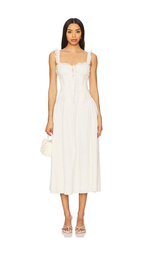 Baby Daisy Poplin Midi Dress in . Size L. Also in M, S, XS - For Love & Lemons - Modalova