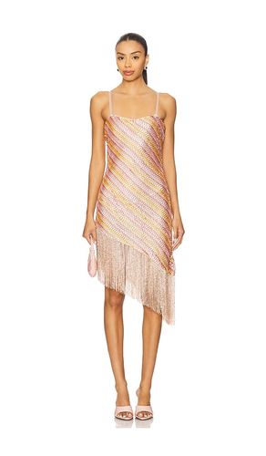 Minivestido con cuentas capri en color talla 10 en - Pink. Talla 10 (también en 12, 2, 4, 6, 8) - For Love & Lemons - Modalova