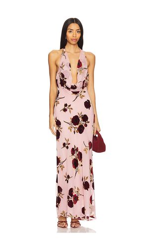 Velvet Halter Maxi Dress in . Size M, S, XL, XS - For Love & Lemons - Modalova