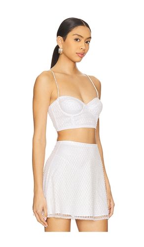 Glitter Grid Bustier Top in . Size M. Also in S, XL, XS - For Love & Lemons - Modalova