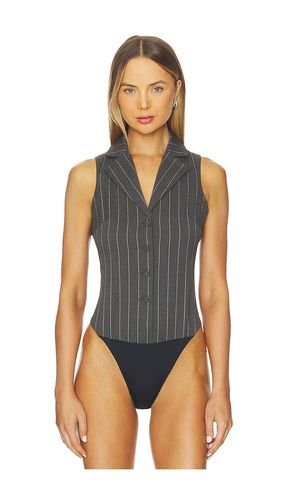 Maxwell bodysuit in color grey size S (also in M, L) - fleur du mal - Modalova