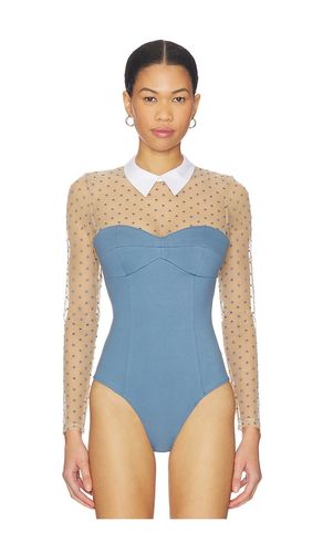Collared Bodysuit in . Size L. Also in M, S, XS - fleur du mal - Modalova