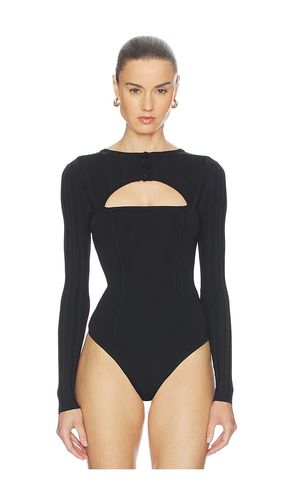 Rib Shrug Bodysuit in . Size M. Also in S - fleur du mal - Modalova