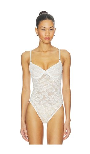 Le Stretch Lace Bodysuit in . Size S. Also in M, L - fleur du mal - Modalova