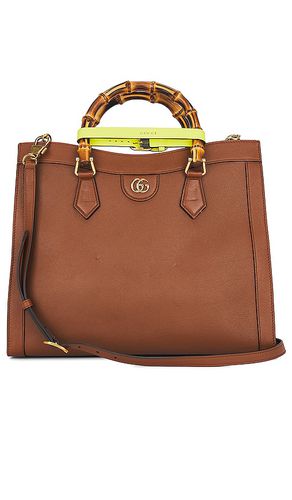 Gucci Diana Bamboo Leather Handbag in - FWRD Renew - Modalova