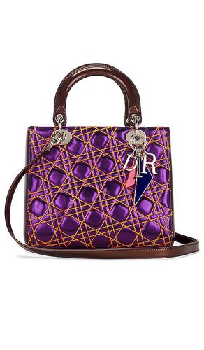 Dior Lady Lambskin Handbag in - FWRD Renew - Modalova