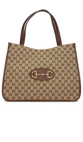 Gucci GG Horsebit Tote Bag in - FWRD Renew - Modalova