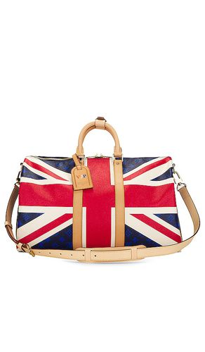 Louis Vuitton Union Jack Royal Wedding Keepall Bandouliere 45 Handbag in - FWRD Renew - Modalova