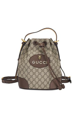 Gucci GG Supreme Bucket Bag in - FWRD Renew - Modalova