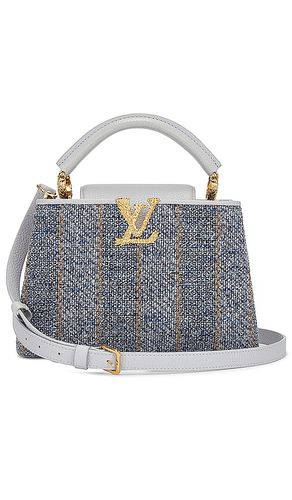 Louis Vuitton Capucines Tweed 2 Way Handbag in - FWRD Renew - Modalova